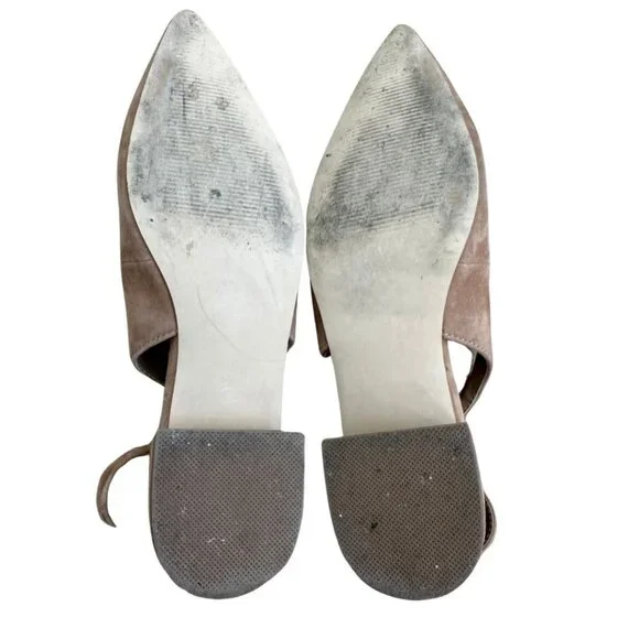 Steve Madden Slingback Mules Taupe, Black 6.5 - Picture 6 of 6
